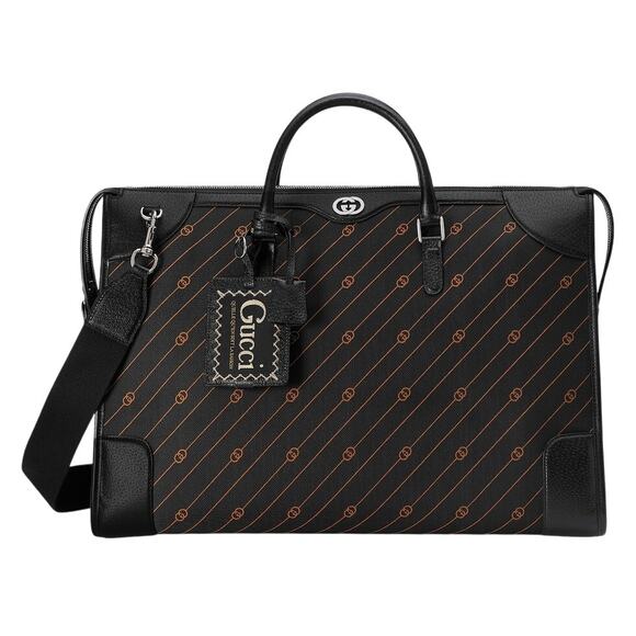 NWT LIMITED EDITION SOLD OUT! GUCCI INTERLOCKING LARGE DUFFLE BAG - Picture 1 of 8